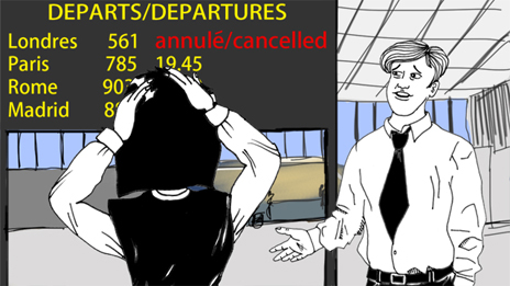 The business trip 出差