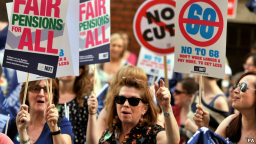 英教師工會(huì)宣布將舉行全國(guó)性一天罷工