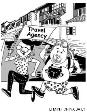 Don't make tour groups feel like a race