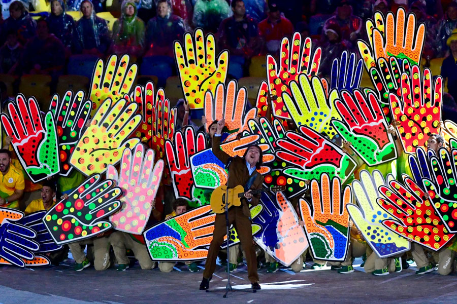 直擊里約奧運閉幕式：再見，里約！你好，東京！（組圖）