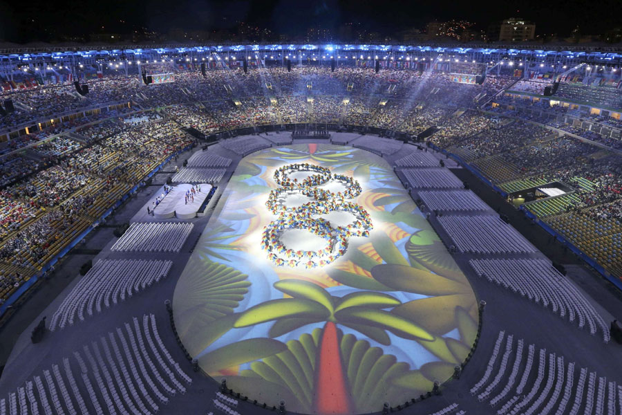 直擊里約奧運閉幕式：再見，里約！你好，東京！（組圖）