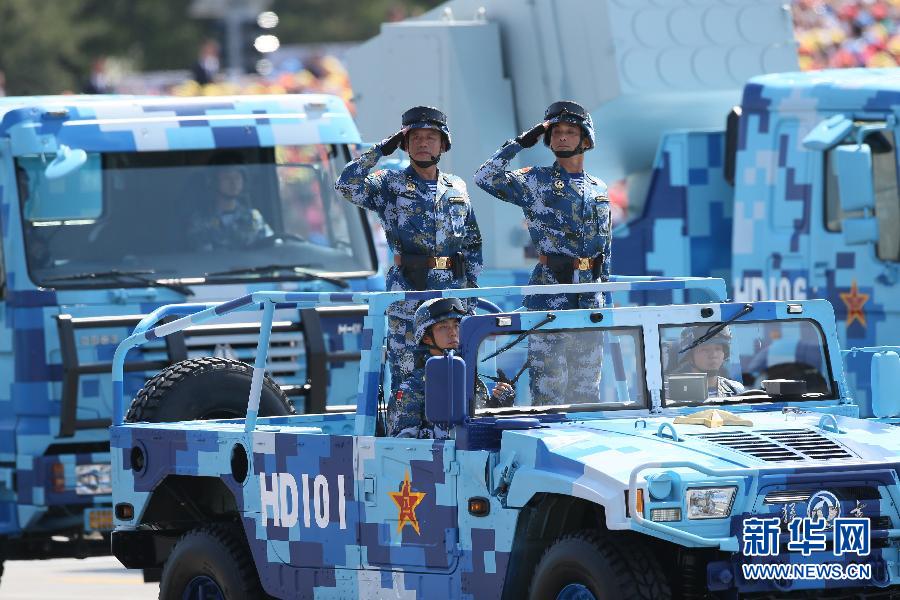 抗戰勝利日閱兵精彩瞬間