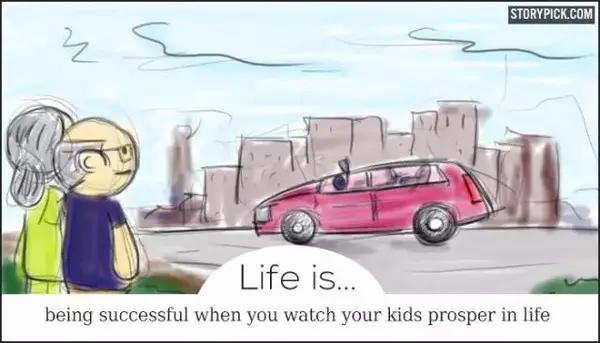 刷爆朋友圈漫畫:人生是什么