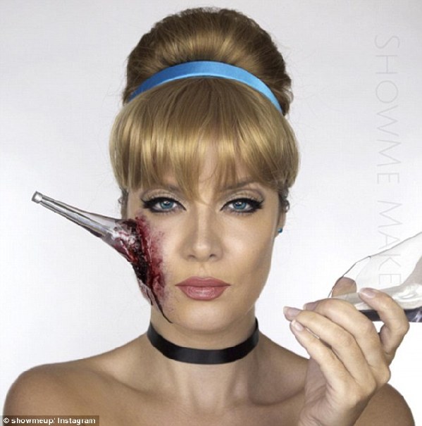 萬圣節來襲:化妝師讓迪士尼公主變身恐怖主角