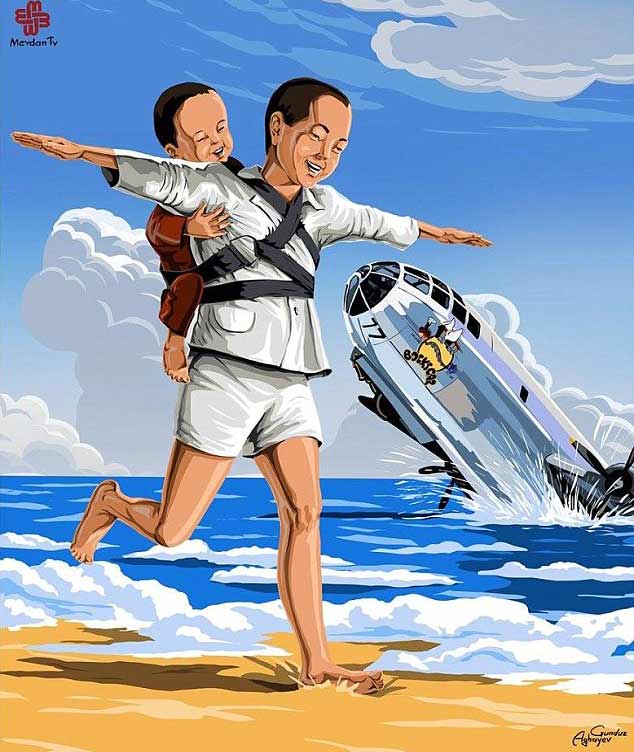 用畫筆怒斥戰火:還孩子本該有的童年