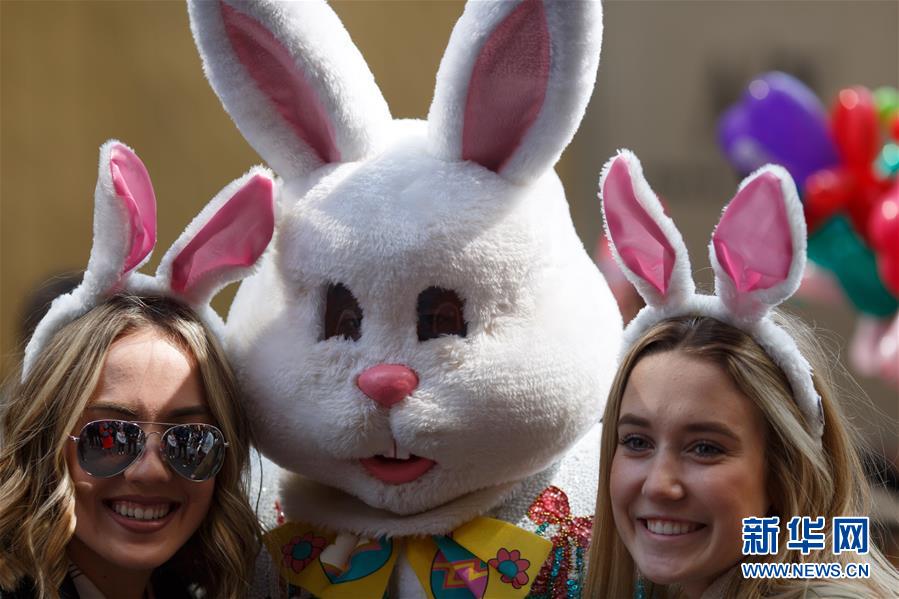 紐約舉行復活節游行 繽紛帽飾吸睛（高清組圖）