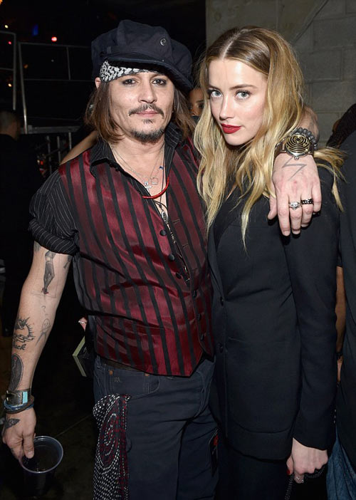 德普與小嬌妻離婚 回顧浪子德普叔的往日情緣(組圖)