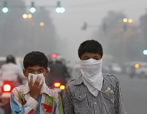 手機應用監控新德里空氣污染