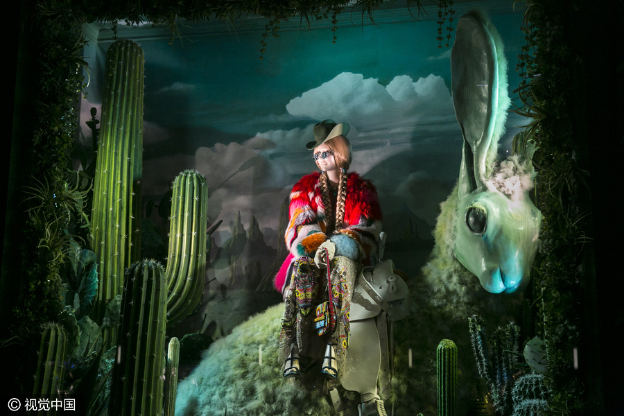 圣誕季從這里開始！最美圣誕節展示櫥窗欣賞（組圖）