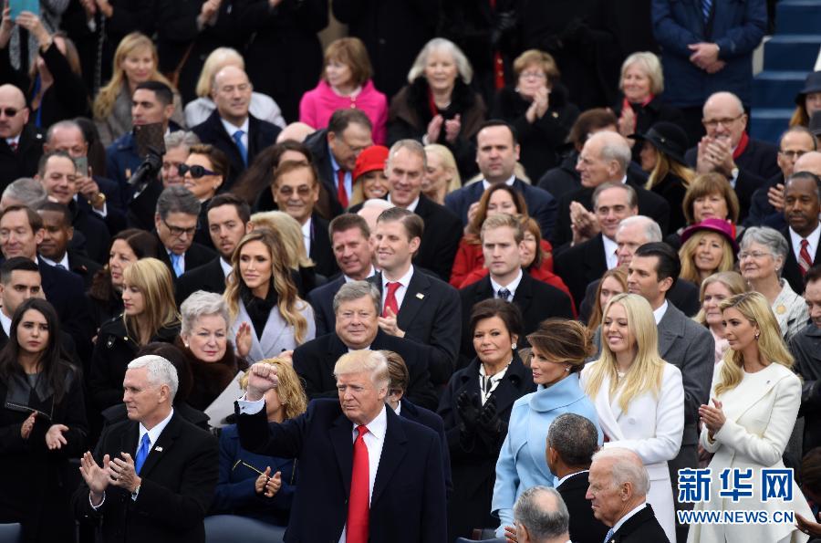 特朗普宣誓就任美國總統（組圖）