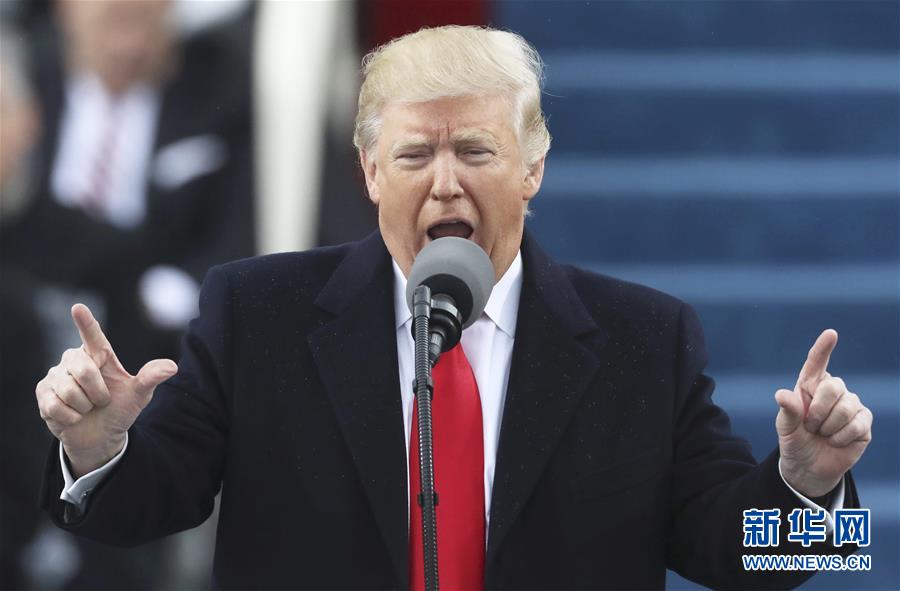 特朗普宣誓就任美國總統（組圖）