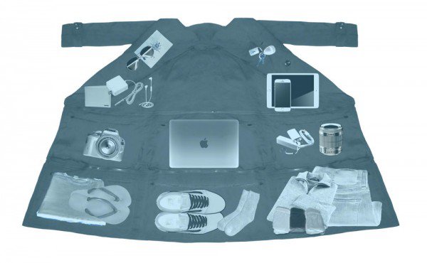 逆天機(jī)場夾克 讓你將行李全部穿在身上（視頻）