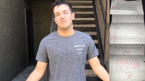 腹黑小哥神吐槽前任分手信 論據不足、錯字連篇