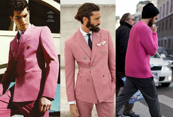 粉色當道 如果男友穿騷粉你還會愛他嗎