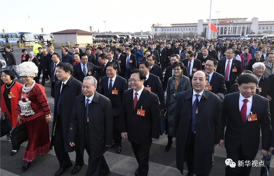 人大開幕，新華社攝影記者帶您回顧那些精彩瞬間