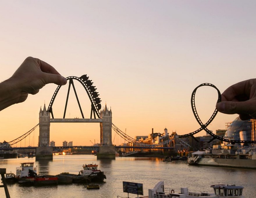 創意無處不在，這個小伙子用剪紙玩壞了全球的地標（組圖）