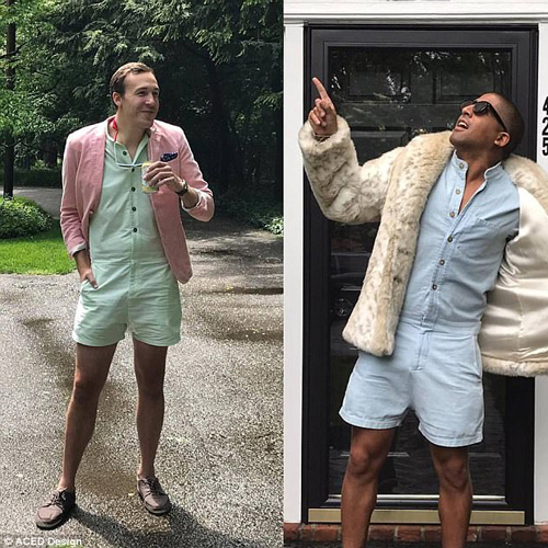 男士連體短褲裝，是時尚革命還是嘩眾取寵？