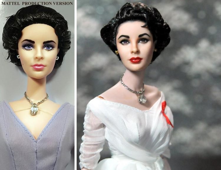 嫌名人玩偶太失真？那只是因為你不會化妝（組圖）