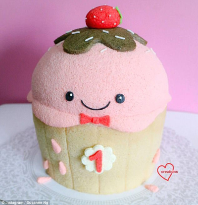 萌萌噠創意戚風蛋糕，你舍得下嘴嗎？（組圖）