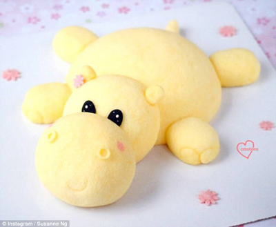 萌萌噠創意戚風蛋糕，你舍得下嘴嗎？（組圖）