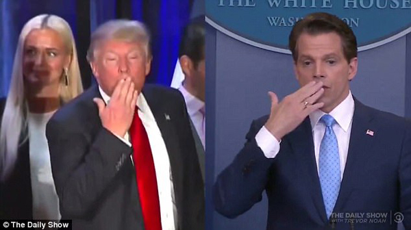 新任白宮通訊主管對特朗普“黑轉粉”,連手勢都與總統同步