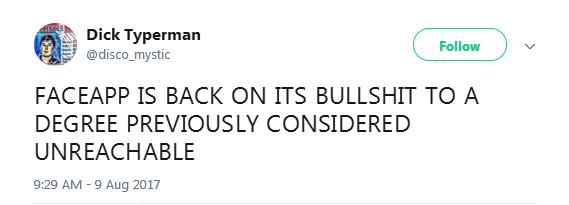 “洗白風波”剛平息 外國版美圖秀秀FaceApp又被指種族歧視