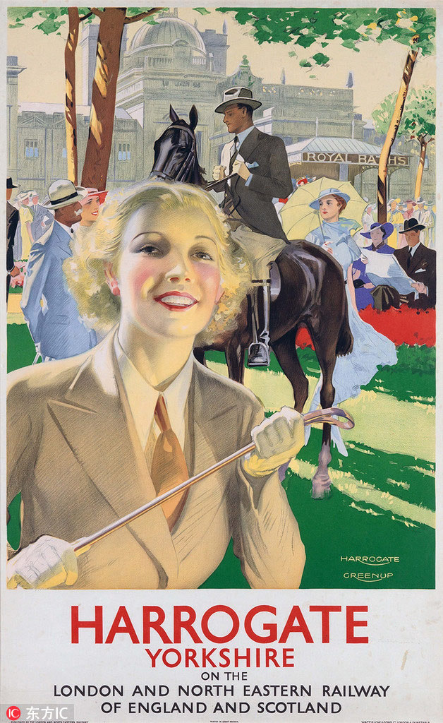 英國珍貴舊海報(bào)重現(xiàn)“日不落帝國”的黃金時(shí)代（組圖）