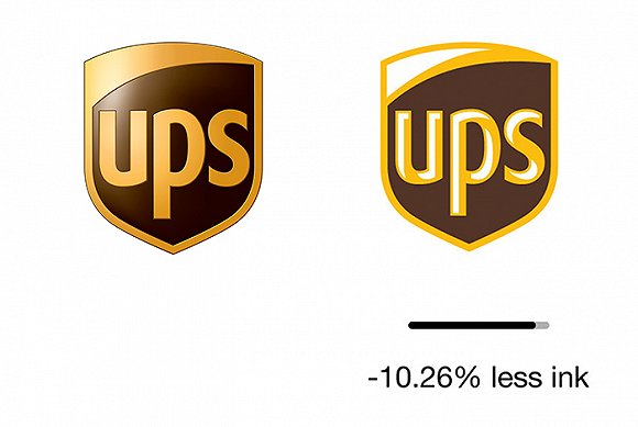 為了節能環保,這家公司給眾多品牌的商標瘦身