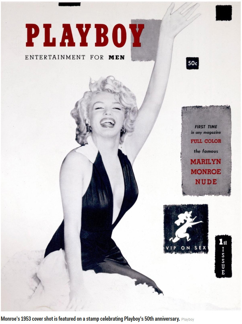 曾登上《花花公子》封面的20個著名女星(組圖)