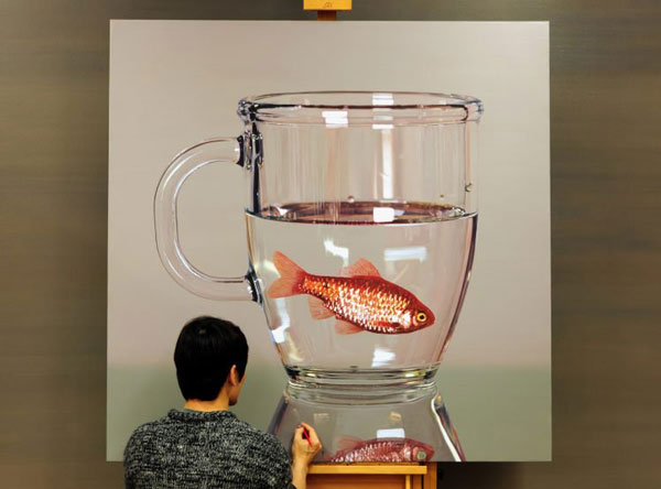 比照片更逼真的畫作，攝影師：你們畫畫的干嘛搶我飯碗