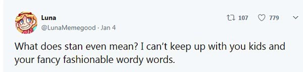 格萊美歌后克萊森金球獎現場“追星” stan到底啥意思?