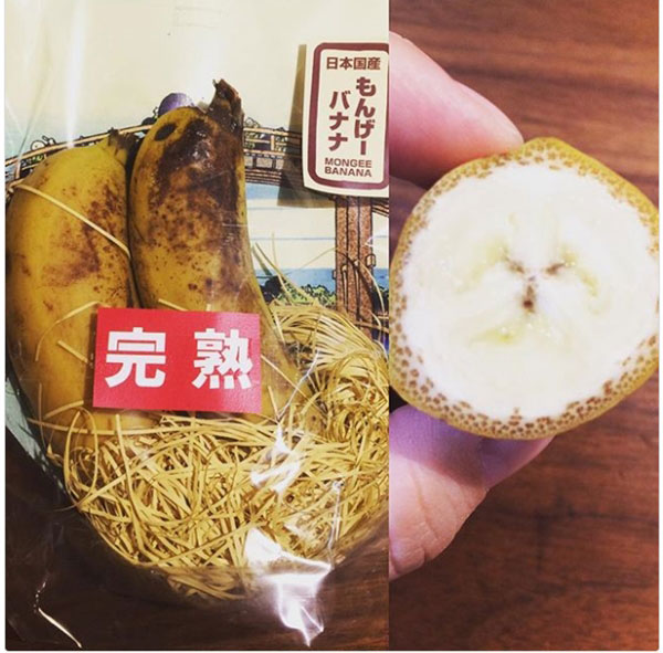 拯救“懶癌晚期”:日本開賣能吃皮的香蕉 38元一根