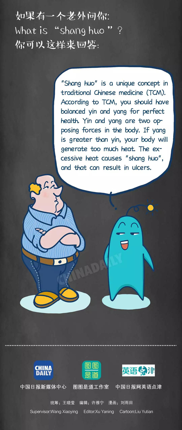 英語學習終極難題：“上火”到底怎么說！