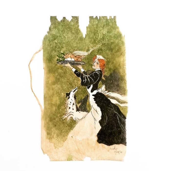 最美的手繪日記：茶袋物語(yǔ)（組圖）