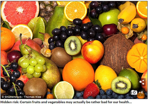 蔬菜和水果也不能亂吃！專家：亂吃可致病