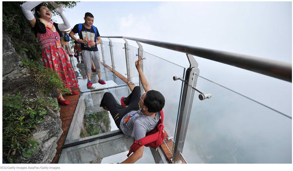 夠膽你就來：中國最驚險的戶外景點（組圖）