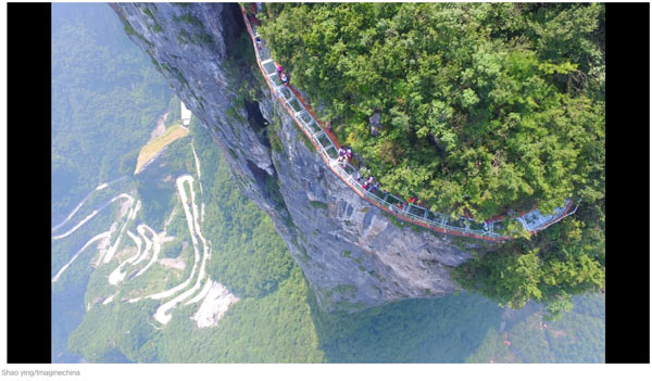 夠膽你就來：中國最驚險的戶外景點（組圖）