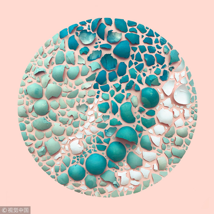 藝術家呈現(xiàn)“碎片之美”（組圖）