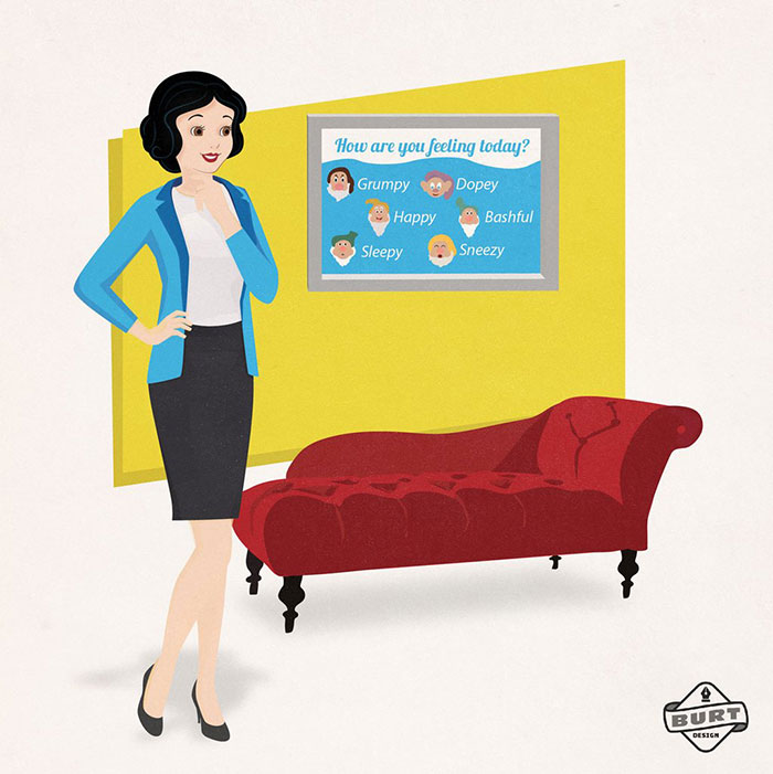 迪士尼公主化身職業女性 這些工作真的很適合她們（組圖）