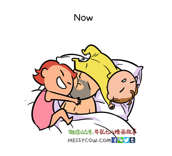 當爸前 VS 當爸后：天知道我經歷了什么……（組圖）