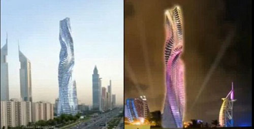 意建筑師計劃建造360度旋轉摩天大樓