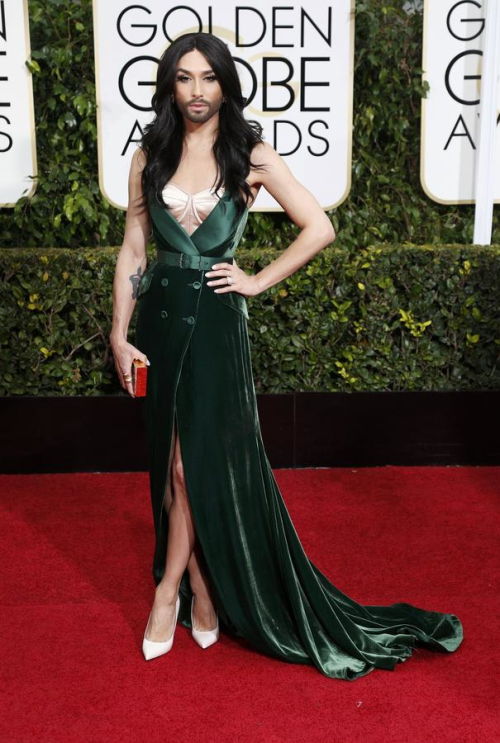 第72屆金球獎頒獎禮 紅地毯星光閃耀