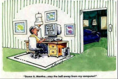 下一張 “電腦寡婦”是怎么回事?