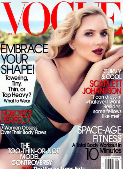Scarlett Johansson on Vogue