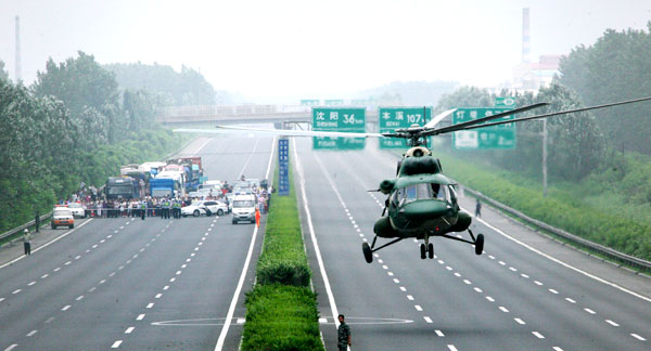 Generals shoot with their cameras