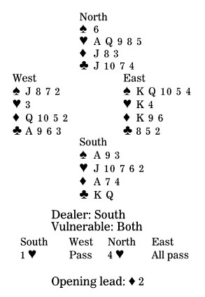 Do you finesse or play high?