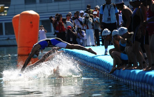 Creative route adds flavor to the Huangshan International Triathlon