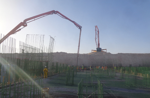 Concrete casting of Main Pumping Station completed in Qatar Mega Reservoir Package E