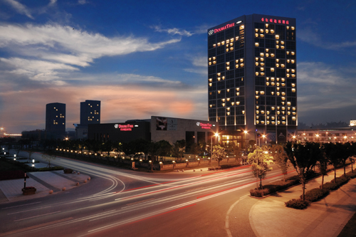 Sceneries in Huaqiao International Service Business Park