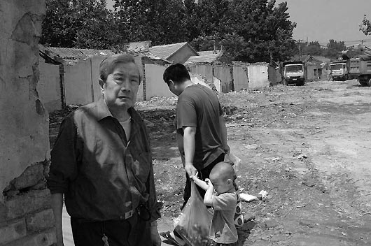 Housing demolition of Da Shi Lan 